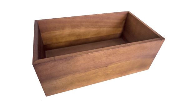 Wooden Acacia Presentation Crate 32cm x 18cm