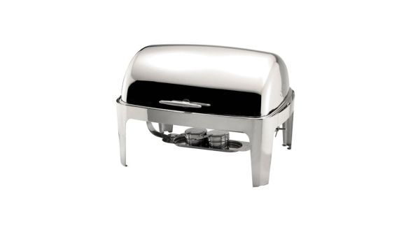 Rectangular Roll Top Chafer Full Size