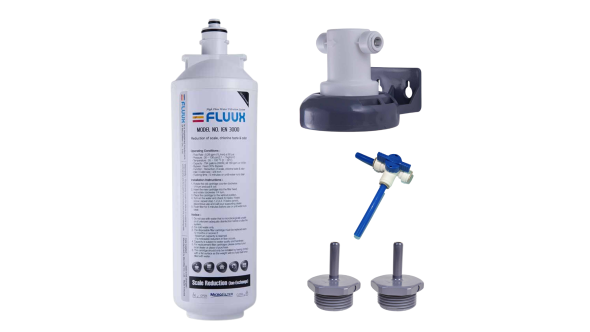 Fluux IEN-3000 Limescale Water Filter Kit For Water Machines, Taps, Ice Machines, Coffee Machines