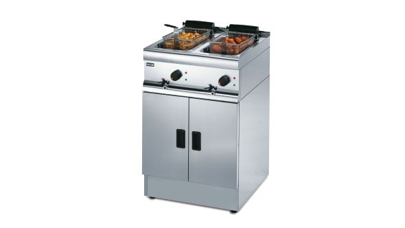 Lincat J12 - Freestanding Twin Tank Fryer - Electric