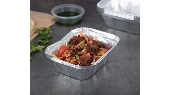 Foil Takeaway Food Containers Small 260ml / 9oz (Pack of 1000)