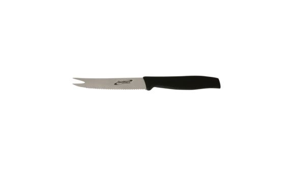 Genware 4" Bar Knife (Serrated) W/ Fork End