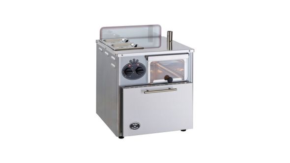 King Edward Vista Compact Potato Baker Oven Stainless Steel - Bain Marie Top - VISTACOMP