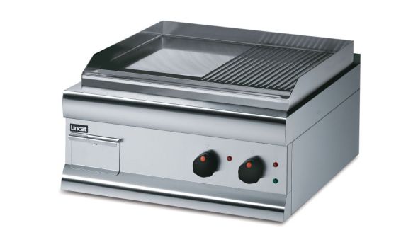 Lincat GS6/TR/E Half Ribbed Griddle with Extra Power - Electric