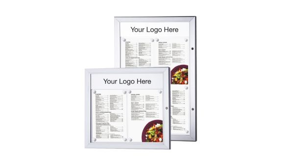 Header C Personalised Lockable Menu Case Header. 234x100mm