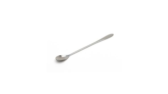 Latte Spoon 7" Polished Stainless Steel  (Dozens) - Genware