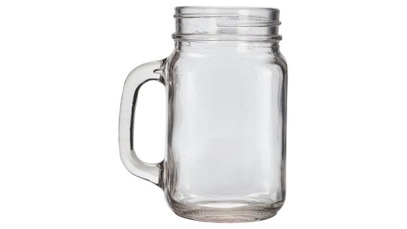 Genware Glass Mason Jar 68cl / 24oz