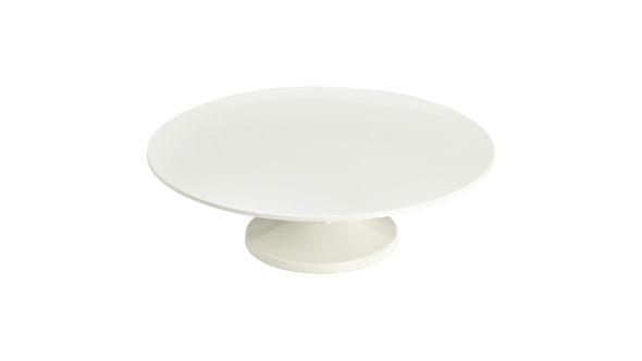 White Melamine Cake Stand 33cm/13" - Genware