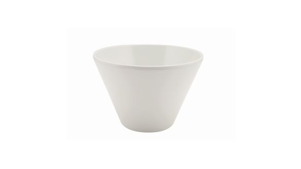 White Melamine Conical Buffet Bowl 12.7cm - Genware