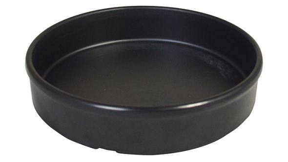 Melamine Tapas Dish 12cm Black MTAP-5K - Pack of 6