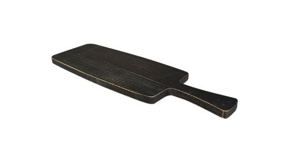 Black Washed Wooden Paddle Board NAT-PADB