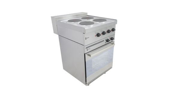 Parry NPEO1871 - Electric Fan Oven With 4 Hob Top