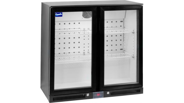 Prodis NT2BHLO-HC Low Profile Double Hinged Door Bottle Cooler 208L