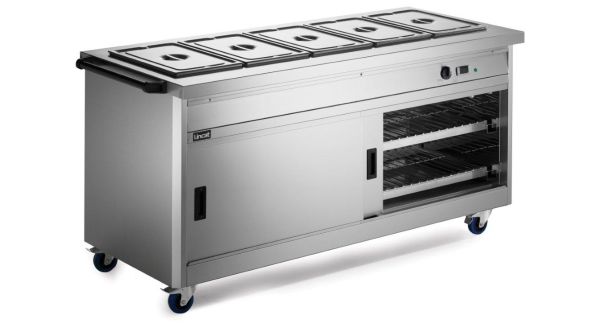 Lincat P8B5PT Panther 800 Series - Hot Cupboard Bain Marie Top - Pass Through