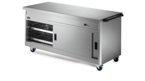 Lincat P8P5PT Panther 800 Series - Mobile Hot Cupboard - Plain Top