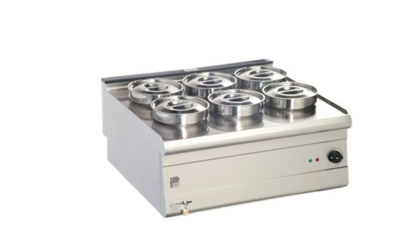 Parry PWB6 - Electric 6 Pot Wet Bain Marie