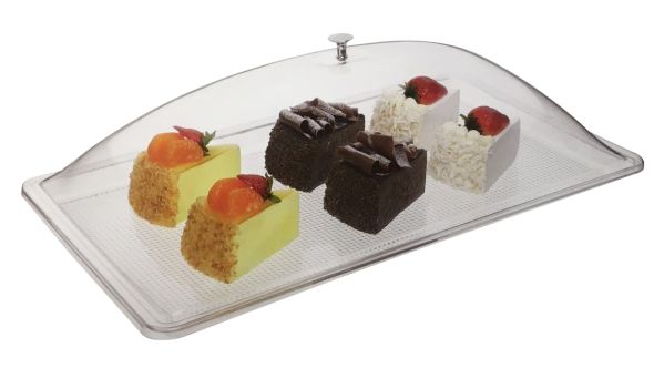 Polycarbonate Rect Tray For Food Display 53cm x 32.5cm 1/1 GN size