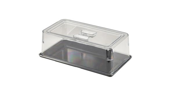 Polycarbonate 1/3 GN Food Cover - Genware PCGN13