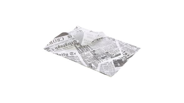 Greaseproof Paper 25X35cm (1000 Shts) Printed - Genware