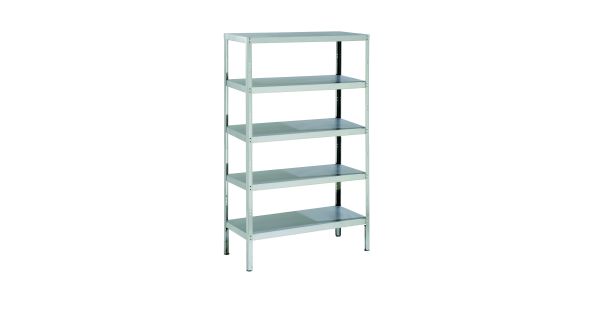 Parry Storage Racks with 5 Shelves - 500 D x 1800 H - Width Options