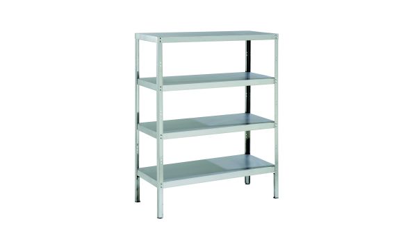 Parry Storage Racks with 4 Shelves - 600 D x 1500 H - Width Options