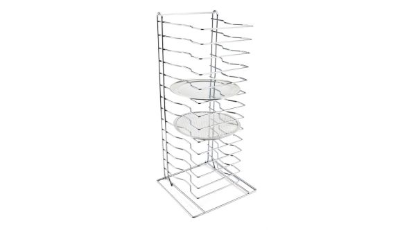 Genware Pizza Rack/Stand 15 Shelf