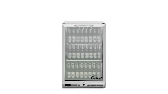 Williams BC1-SS Bottle Cooler Single Door - Stainless Steel 112 Bottles