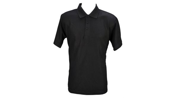 Polo Shirt Black- Small