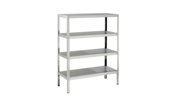 Parry Storage Racks with 4 Shelves - 400 D x 1500 H - Width Options