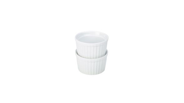 6.5cm Stacking Ramekin - White - Genware