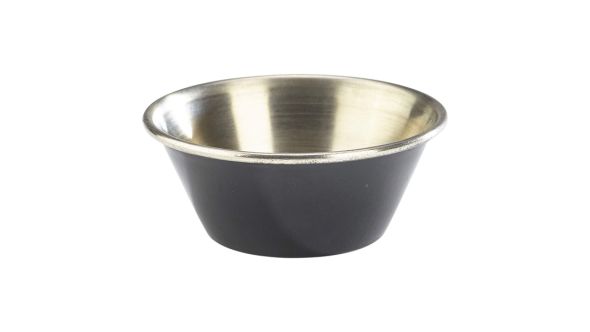 1.5oz Stainless Steel Ramekin Black - Genware