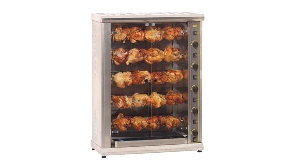 Roller Grill RBE200 Five Spit Large Electric Rotisserie