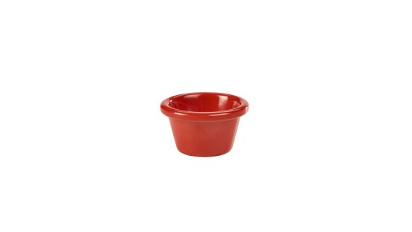 Ramekin 2oz Smooth Red - Genware