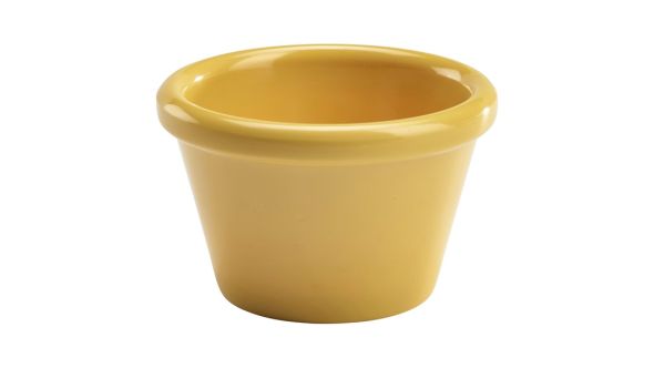 Ramekin 3oz Smooth Yellow - Genware