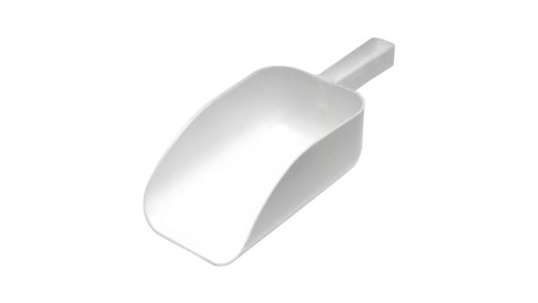 All Purpose White Scoop 9"/ 2 1/4L Cap  - Genware