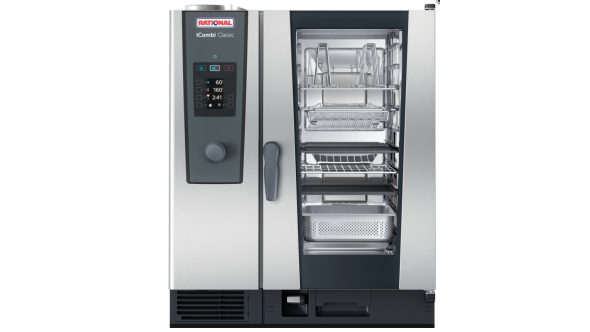 Rational iCombi Classic 10-1/1/E 10 Grid 1/1GN Electric Combination Oven  - Electric Three Phase