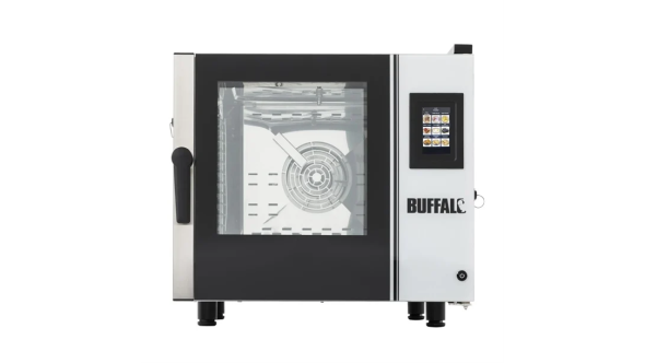 Buffalo CK110 Smart Touchscreen Compact Combination Oven 6 x GN 1/1