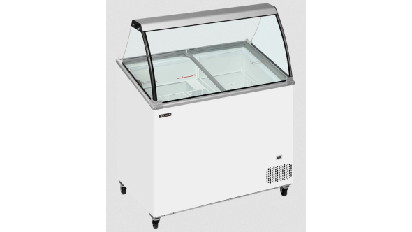 Tefcold IC301SCE Canopy Ice Cream Display Freezer - 7 Tubs