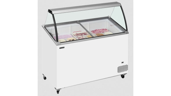 Tefcold IC401SCE Canopy Ice Cream Display Freezer - 9 Tubs