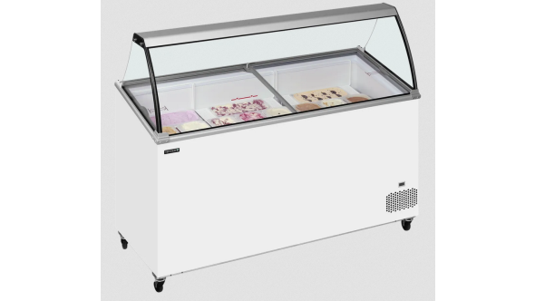 Tefcold IC501SCE Canopy Ice Cream Display Freezer - 11 Tubs