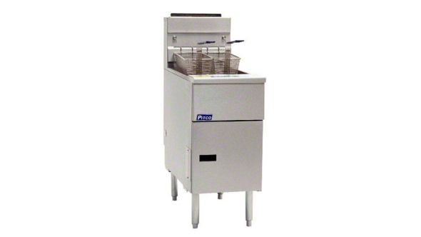 Pitco Solstice Natural Gas Fryer Twin Tank SG14TS-NAT