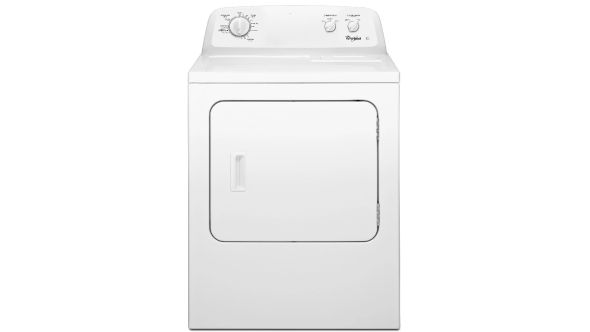 Whirlpool 3LWED4705FW Atlantis Classic American Style Vented Dryer, 15kg