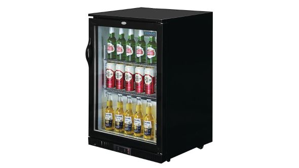 Polar GL001 - Bar / Bottle Cooler - Single Door, Black, LED