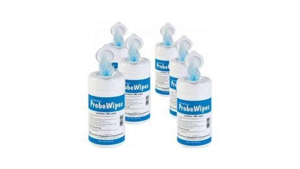 ETI Probe Wipes (836-050) QAC Free 180 wipes per tub (6 tubs per carton)