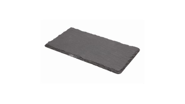 Genware Natural Edge Slate Platter 20 X 11cm