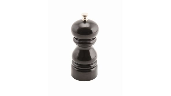 Genware Salt Or Pepper Grinder Black 12.7cm