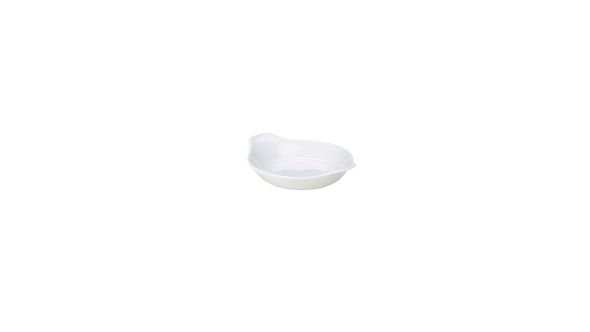 Royal Genware Round Eared Dish 13cm White