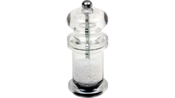 Genware Salt Or Pepper Grinder Acrylic 14cm