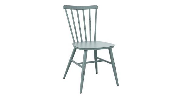 SPIN Light Blue Rustic/Retro Chair - Indoor & Outdoor – ZA.671C