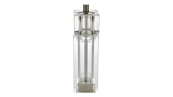 Square Combo Pepper Grinder/Salt Shaker Acrylic - Genware